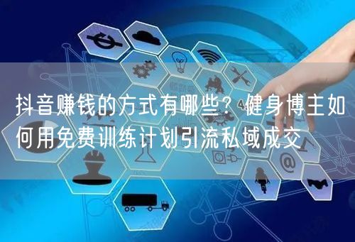 抖音赚钱的方式有哪些？健身博主如何用免费